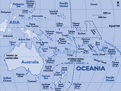 Oceania, World Casinos